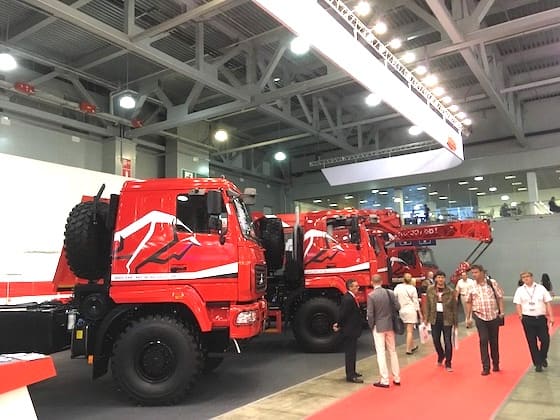 ООО Фэнко энкодеры строительной техники на Bauma CTT 2019_maz.JPG