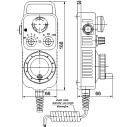 Энкодер с маховиком V02 VP55 Elcis