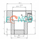 Магнитный актуатор FNC MHB10625  Fenac