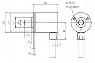 Инкрементальный энкодер IEV24 TR Electronic