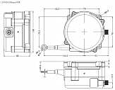 Абсолютный энкодер с тросовым барабаном LCF100 Tofi