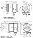 Абсолютный энкодер EVM58-EC Pepperl+Fuchs