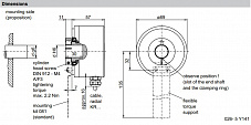 Энкодер ITD 41 A 4 Y141 Baumer