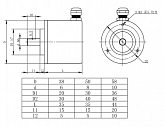 Инкрементальный угловой энкодер ADK50 IDENCODER