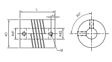 Муфта EBG30/30A10 ELCO