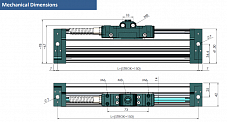 Инкрементальный линейный энкодер MLC 410 Atek Sensor