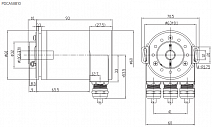 Абсолютный энкодер PDCA58B ProfiBUS Tofi