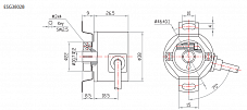 Инкрементальный энкодер ESG3802B Tofi