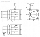Инкрементальный энкодер с тросовым барабаном LDF80E Tofi