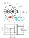 Инкрементальный энкодер FNC (FEN) 58B Fenac
