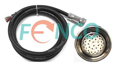 Кабель 10 м с разъемом M27 26pin CW розетка Posital Fraba