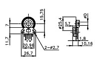 Энкодер I09 25BL Elcis