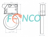 Кольцевой энкодер FNC (FEN) MRS40 Fenac