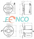 Программируемый энкодер FNCP (FENP) 40H Fenac
