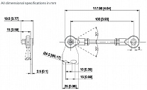 Монтажный рычаг WDGDS10020 Wachendorff