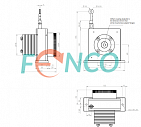 Тросовый барабан энкодера CD120 MEC AK Industries