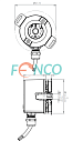 Абсолютный энкодер FNC (FEN) APA 50E Fenac