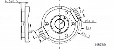 Энкодер HSC59 Lika