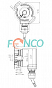Абсолютный энкодер FNC (FEN) AS36E Fenac