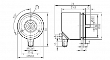 Инкрементальный энкодер RU3100 IFM