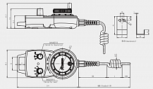 Инкрементальный энкодер с маховиком RSD ROUNDSS