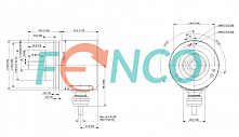 Абсолютный угловой энкодер UCD-S101P-PPPP-L100-2RW Posital Fraba