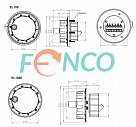Энкодер с маховиком FNC (FEN) EL100 Fenac