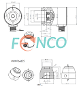 Инкрементальный энкодер FNC (FEN) MBI36 Fenac