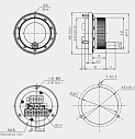 Инкрементальный энкодер с маховиком RHC60.3 ROUNDSS
