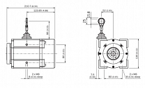 Тросовый барабан энкодера BSL-MA130-10 CALT