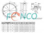 Кольцо энкодера на фланце WMF 1030A  AMO GmbH