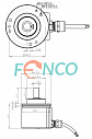 Абсолютный программируемый энкодер FNC (FEN) MT 58B Fenac