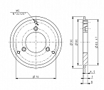 Переходной фланец энкодера PF4274 Lika