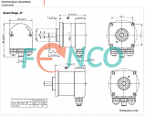Абсолютный многооборотный угловой энкодер ACURO AC58 ProfiNET