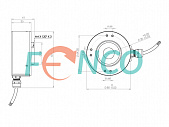 Инкрементальный энкодер FNC (FEN) 80H Fenac