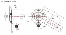 Инкрементальный энкодер ESK5801H Tofi