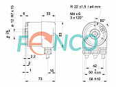 Абсолютный энкодер FNC (FEN) AC58E Bus Cover Fenac
