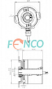 Программируемый энкодер FNCP (FENP) 58H Fenac