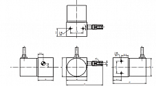 Энкодер с тросовым барабаном SLP40S JILIN SANSHENG SENSING TECHNOLOGY