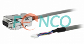 Кабель 2 м с разъемом D-Sub CBL-JST8G-020AB-086Y-DSBS-F09S Posital Fraba