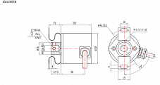 Инкрементальный энкодер ESG3803B Tofi