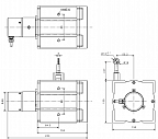 Инкрементальный энкодер с тросовым барабаном LDF130SE Tofi