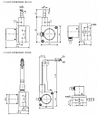 Инкрементальный энкодер с тросовым барабаном LTF55E Tofi