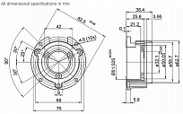 Монтажный кронштейн MG58A Wachendorff