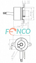 Абсолютный энкодер FNC (FEN) AS24E Fenac
