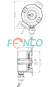Инкрементальный энкодер FNCPW (FENPW) 50H Fenac