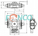 Инкрементальный взрывобезопасный угловой энкодер XR45