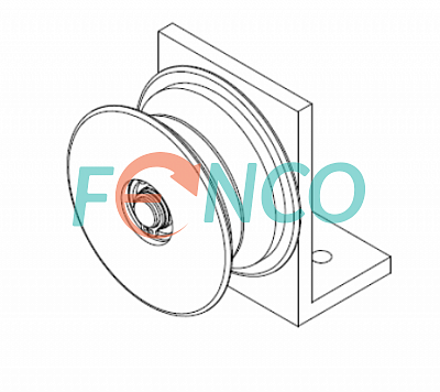 Ролик для тросового энкодера WDS-TR3 Posital Fraba