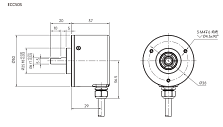 Инкрементальный энкодер ECC50S Tofi