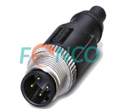 Разъем M12 4pin вилка Profibus Termination Resistor Posital Fraba